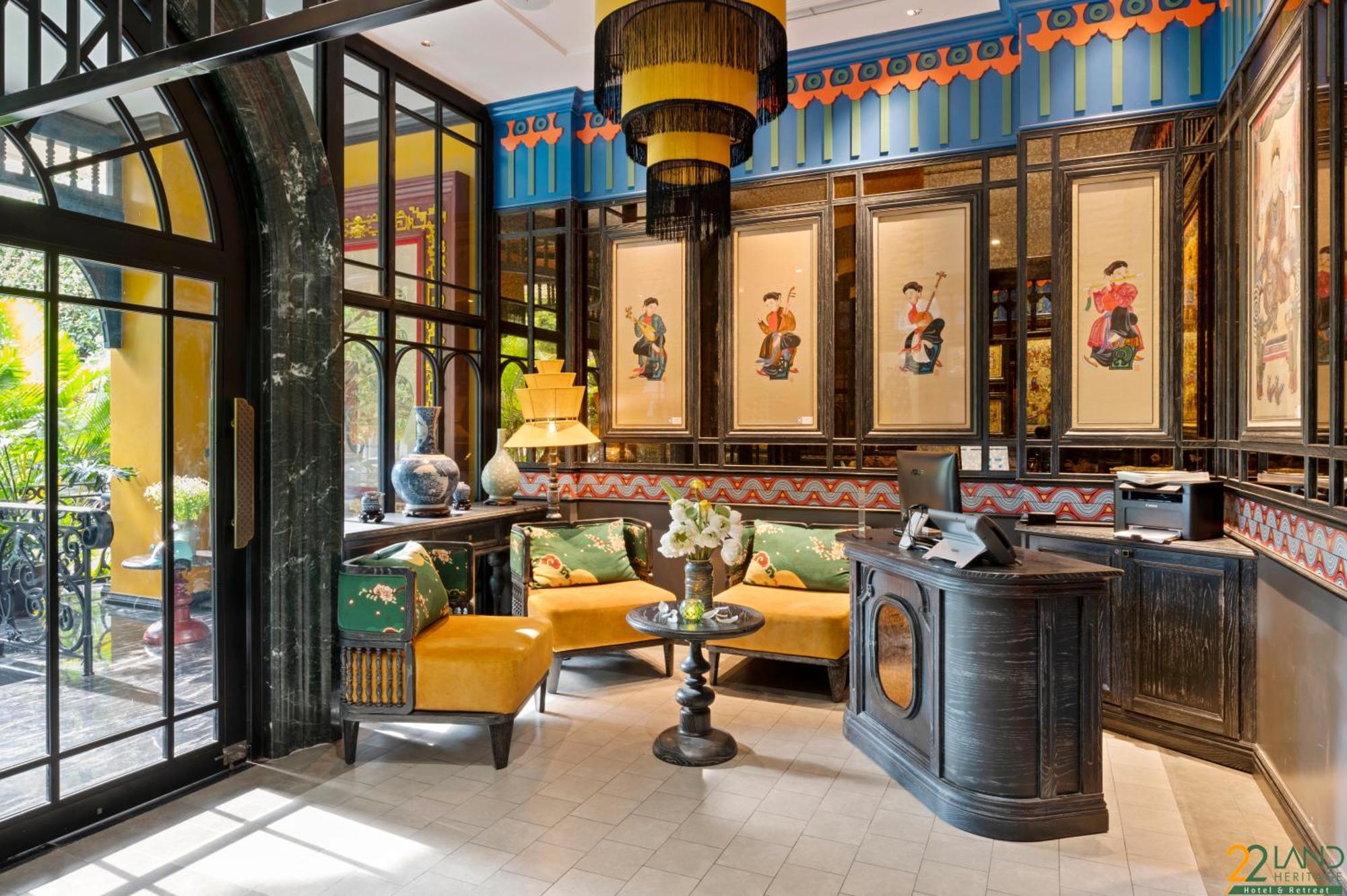 22Land Heritage Hotel & Retreat ハノイ市 エクステリア 写真