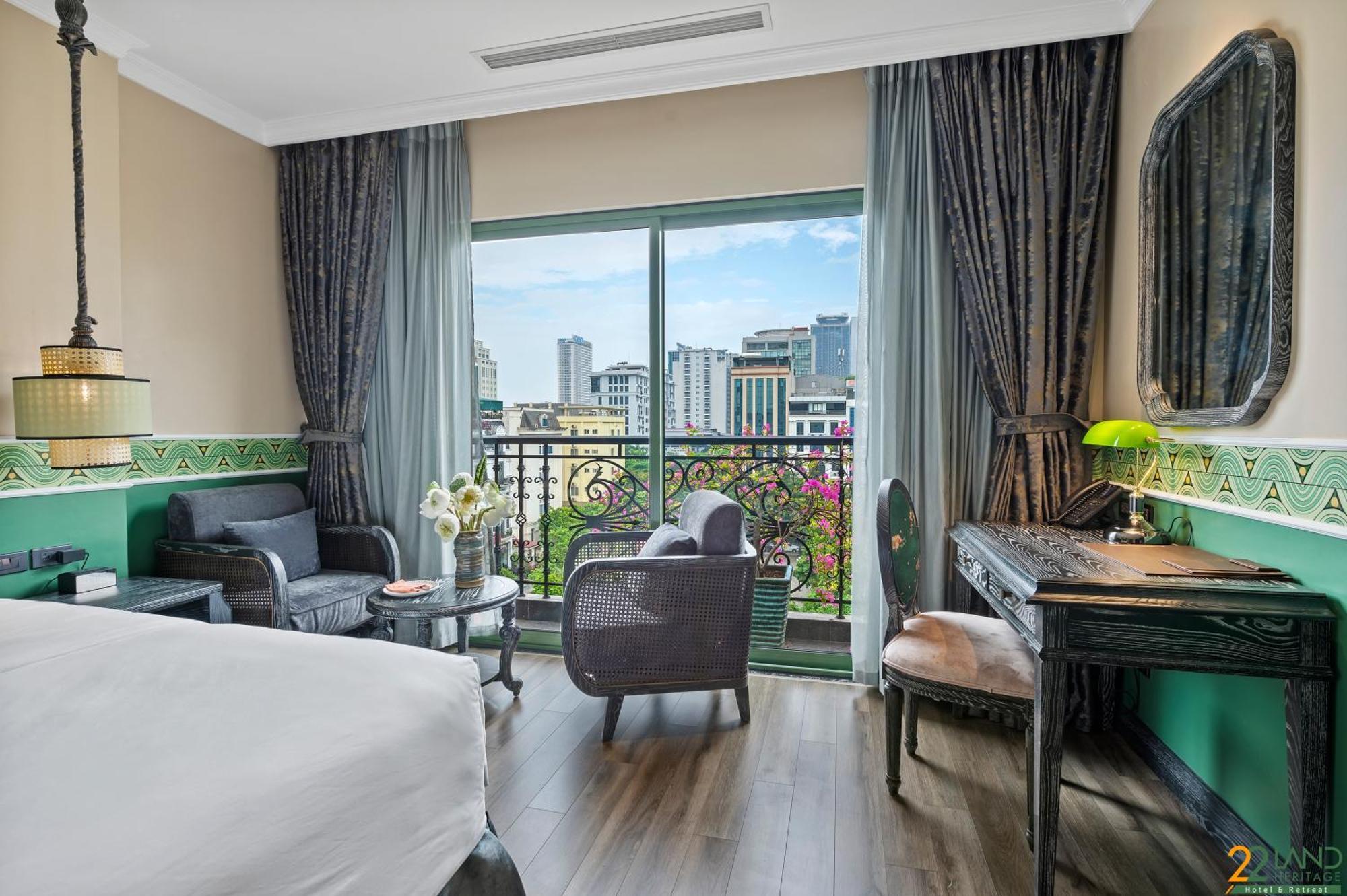 22Land Heritage Hotel & Retreat ハノイ市 エクステリア 写真