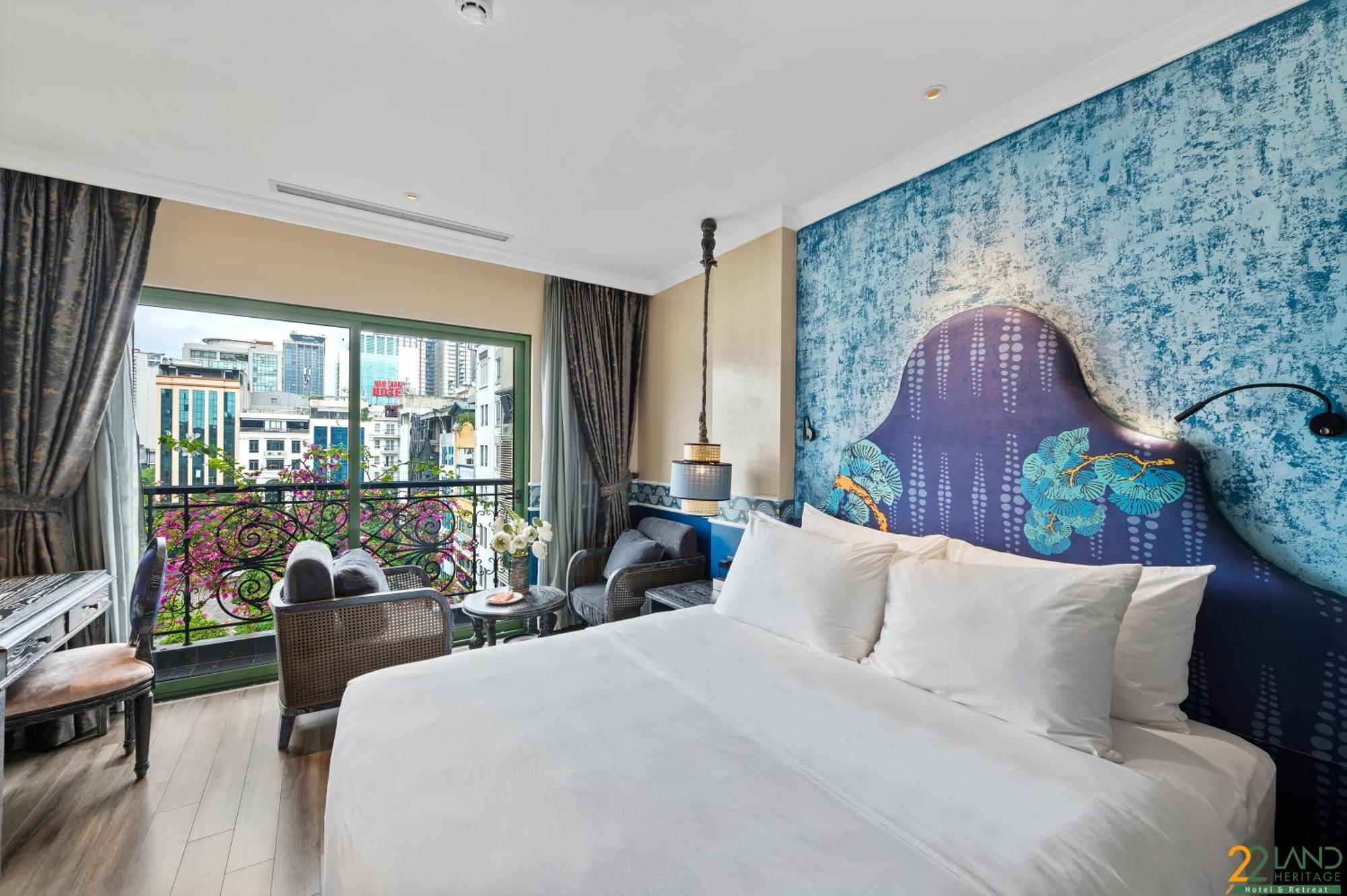 22Land Heritage Hotel & Retreat ハノイ市 部屋 写真