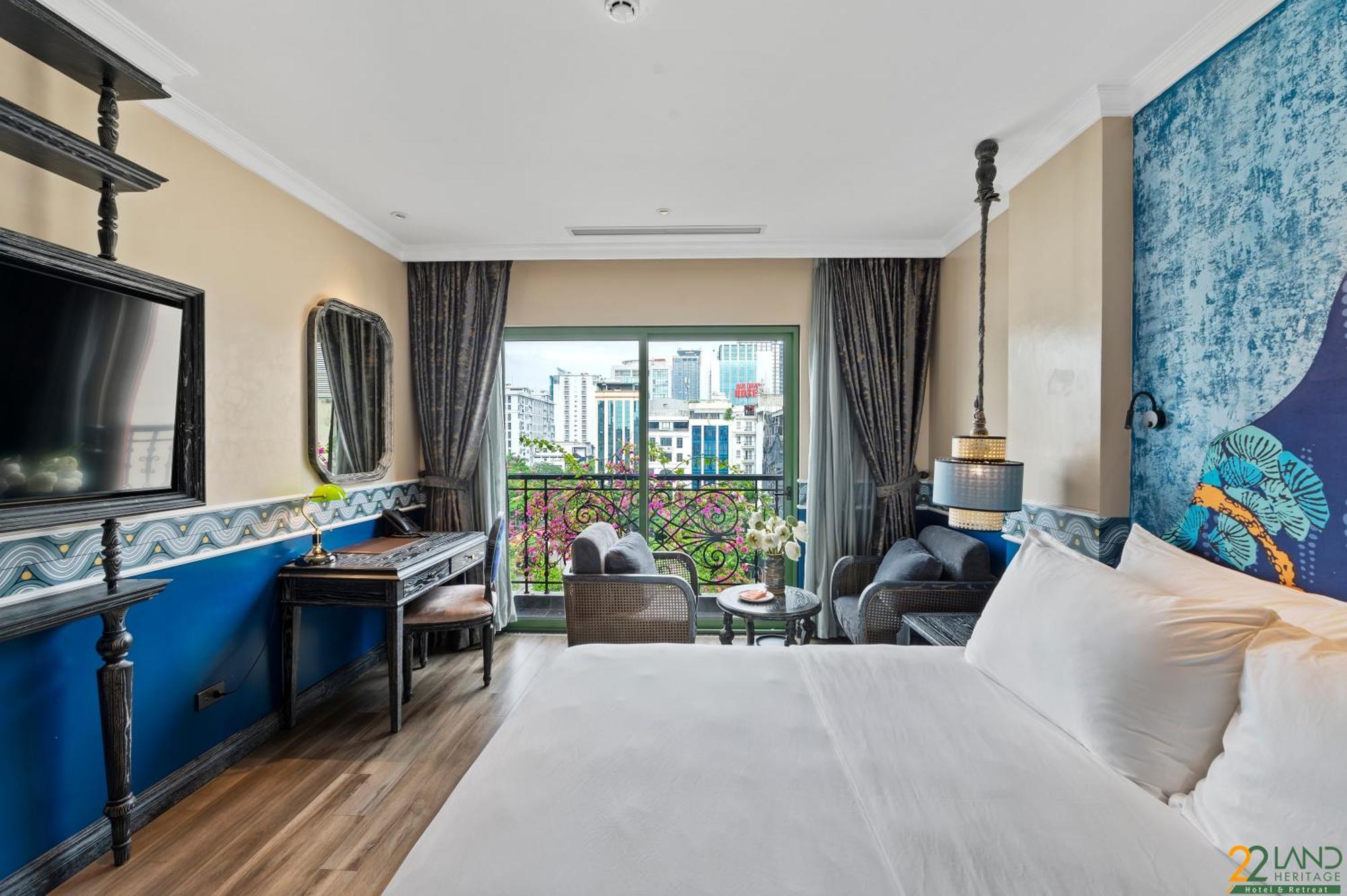 22Land Heritage Hotel & Retreat ハノイ市 部屋 写真