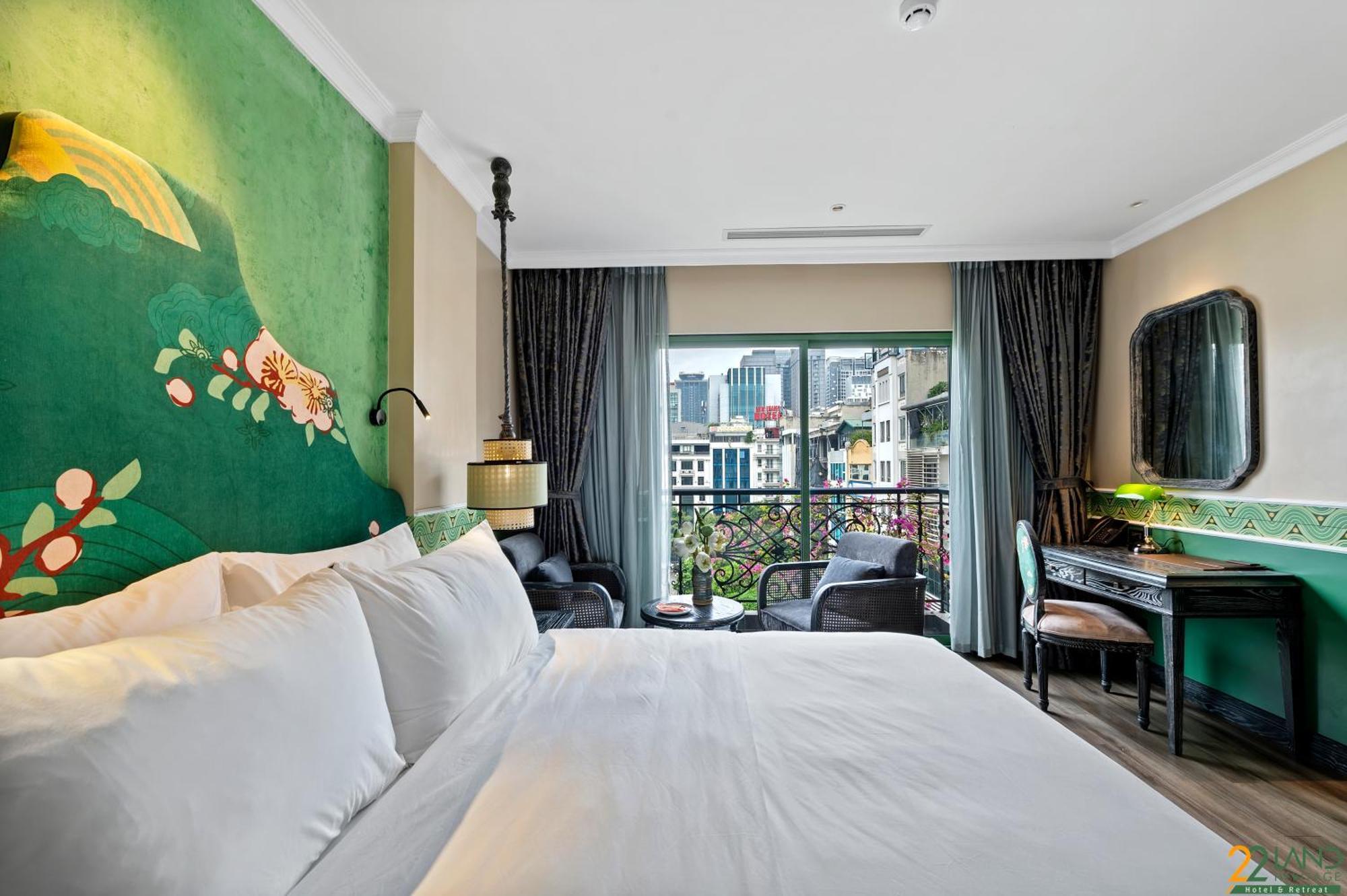 22Land Heritage Hotel & Retreat ハノイ市 部屋 写真