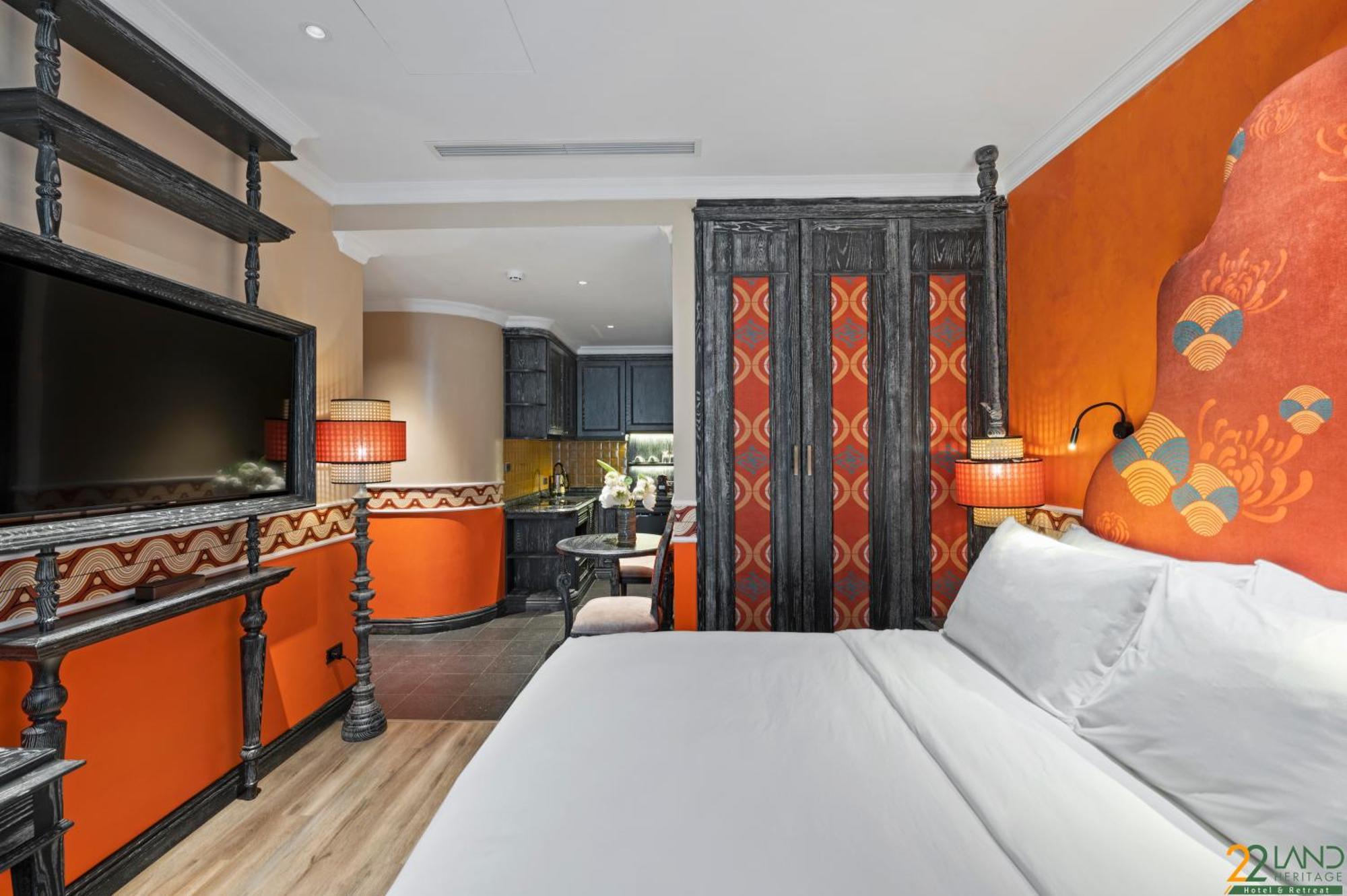 22Land Heritage Hotel & Retreat ハノイ市 部屋 写真