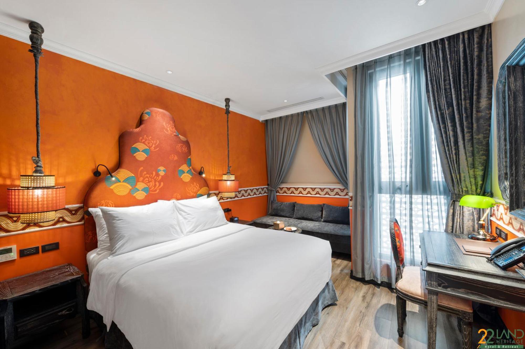 22Land Heritage Hotel & Retreat ハノイ市 部屋 写真