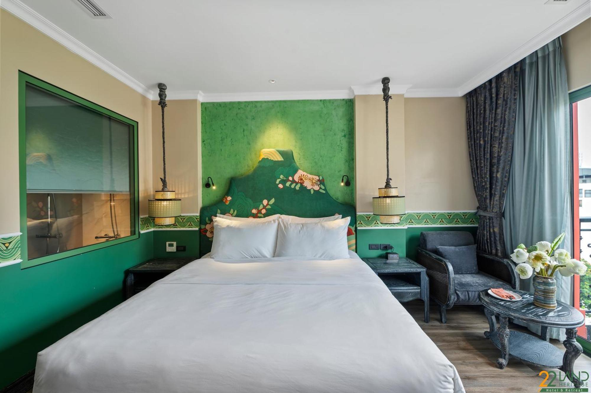 22Land Heritage Hotel & Retreat ハノイ市 部屋 写真